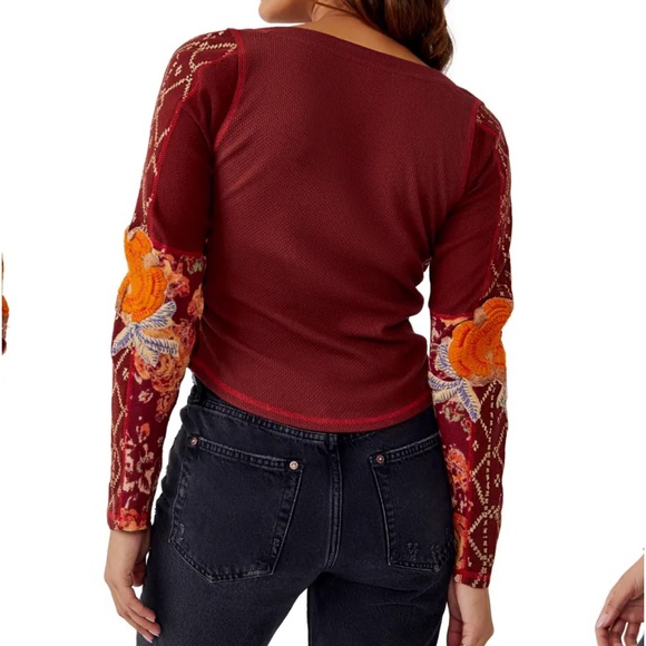 NWT Free People Amara Thermal Top - Picture 2 of 9